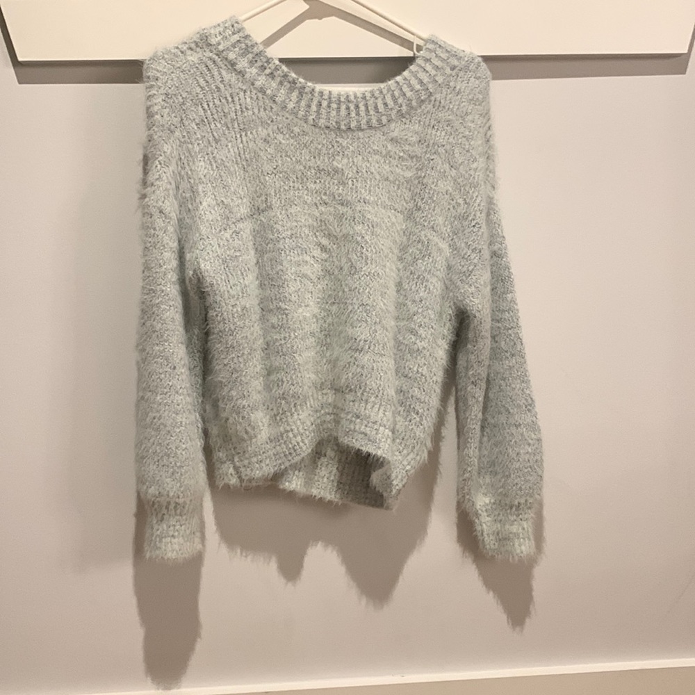 Reversible sweater.
